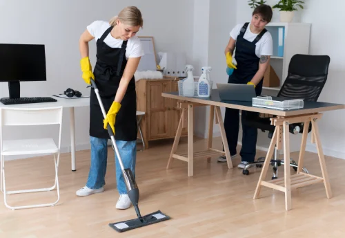 Nettoyage de bureau professionnel à Moustéru